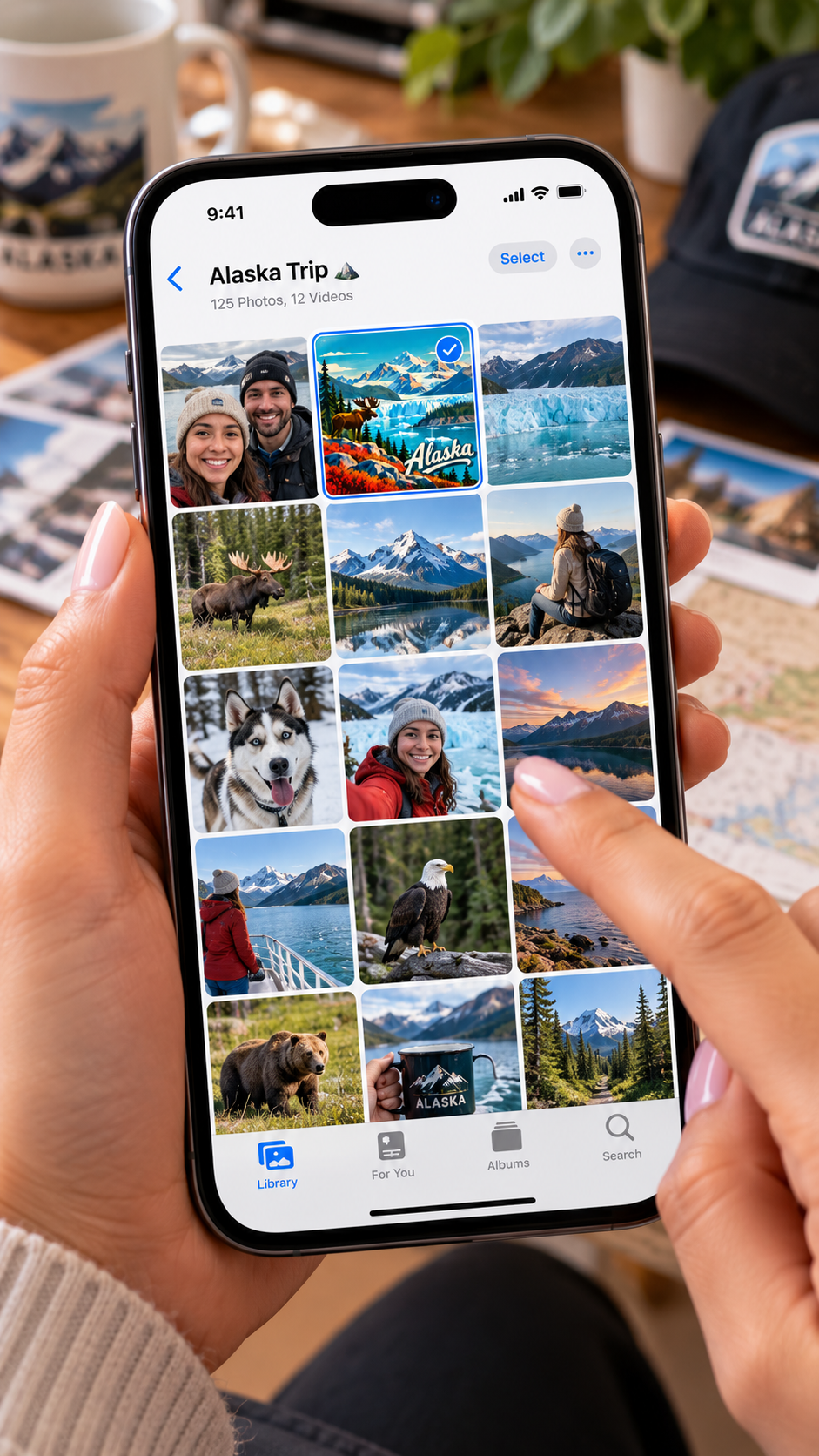 Magoo screen for uploading the image you want to bring to life